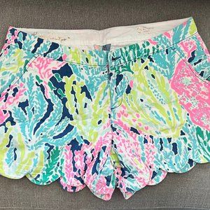 Lilly Pulitzer Let’s Cha Cha Buttercup Shorts - Size 6